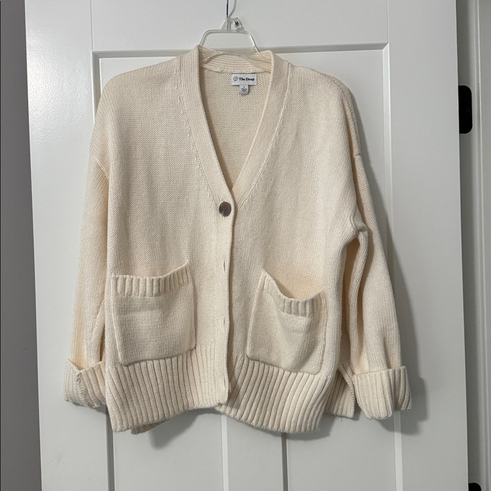 The Drop Cream Knit Cardigan